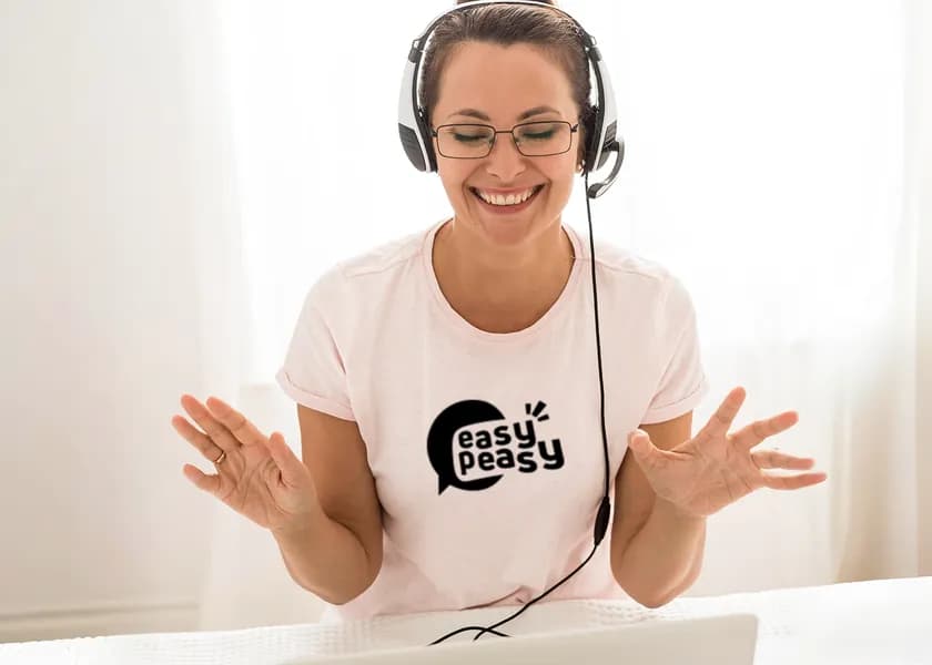Live lessons with native speaker